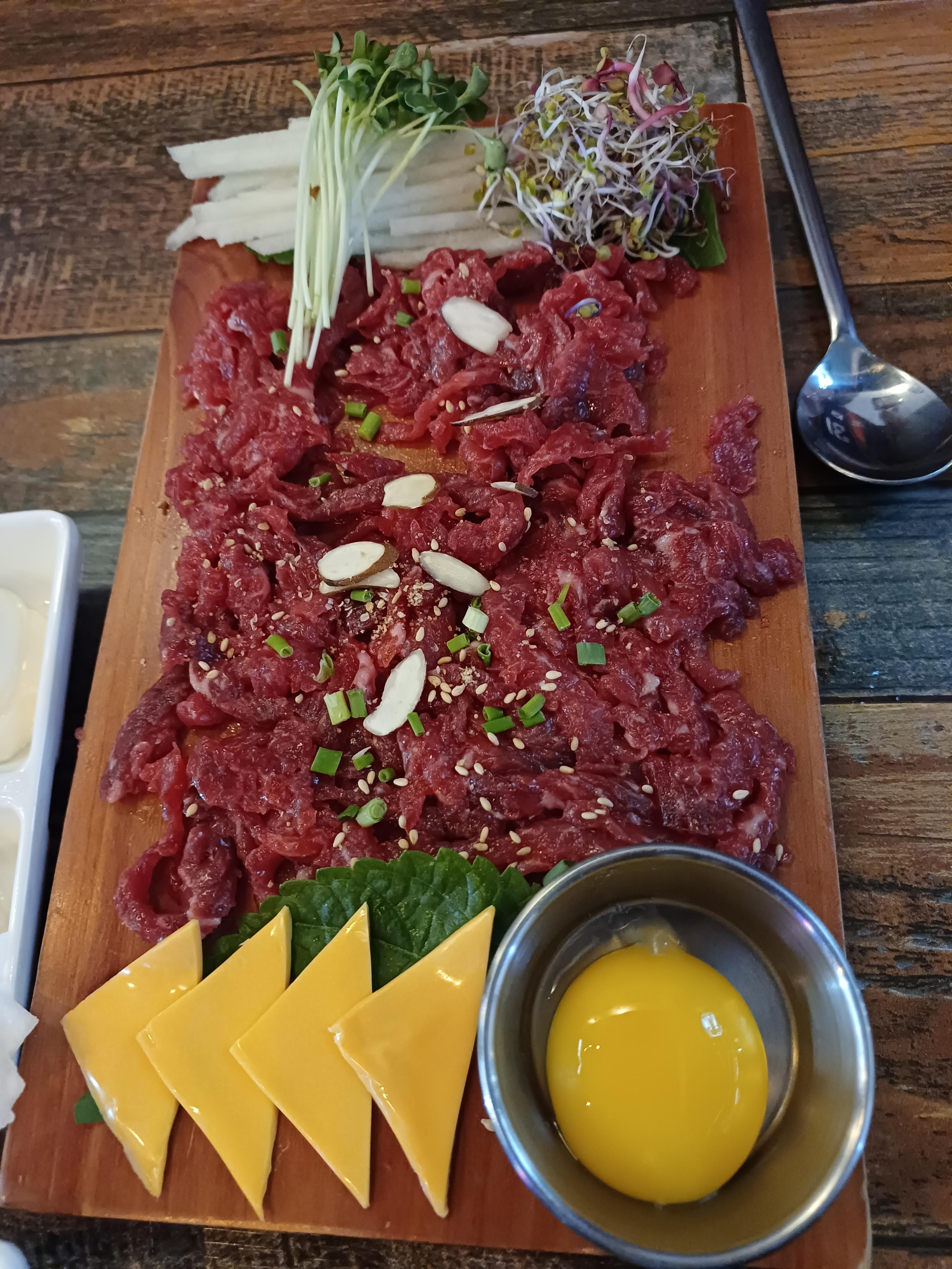  [구리먹자골목 수택동 가성비 육회] 육회 쭈꾸미 육회퓨전포차 맛집