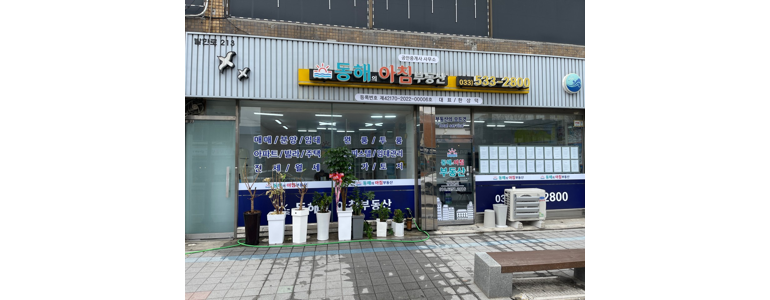 동해시 부동산 중개업