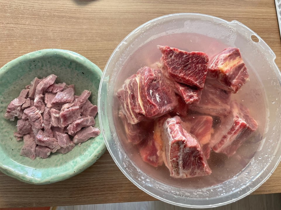 고기 핏물 빼기