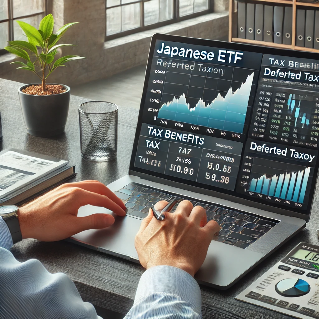 IRP 계좌에서 일본 ETF 투자 성과를 분석하는 투자자