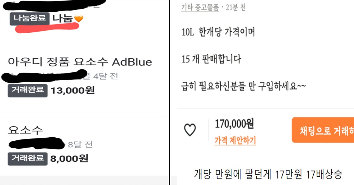  비트코인 마냥 가격이 요동치고 있다는 물건의 정체
