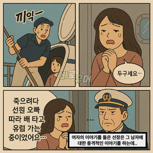 삶을 포기하려 했던 여자를 꼬득여 뱃속에 살게한 남자 6