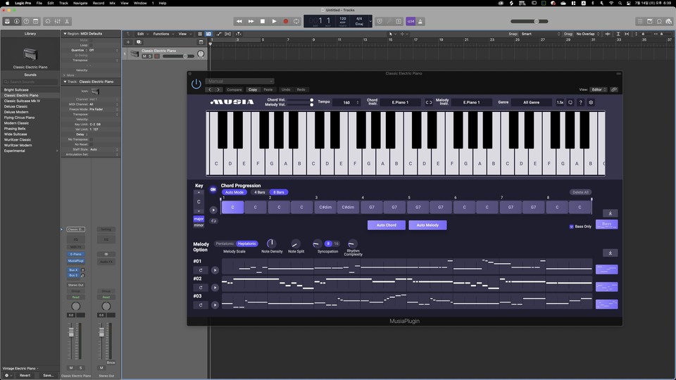 Musia Plugin