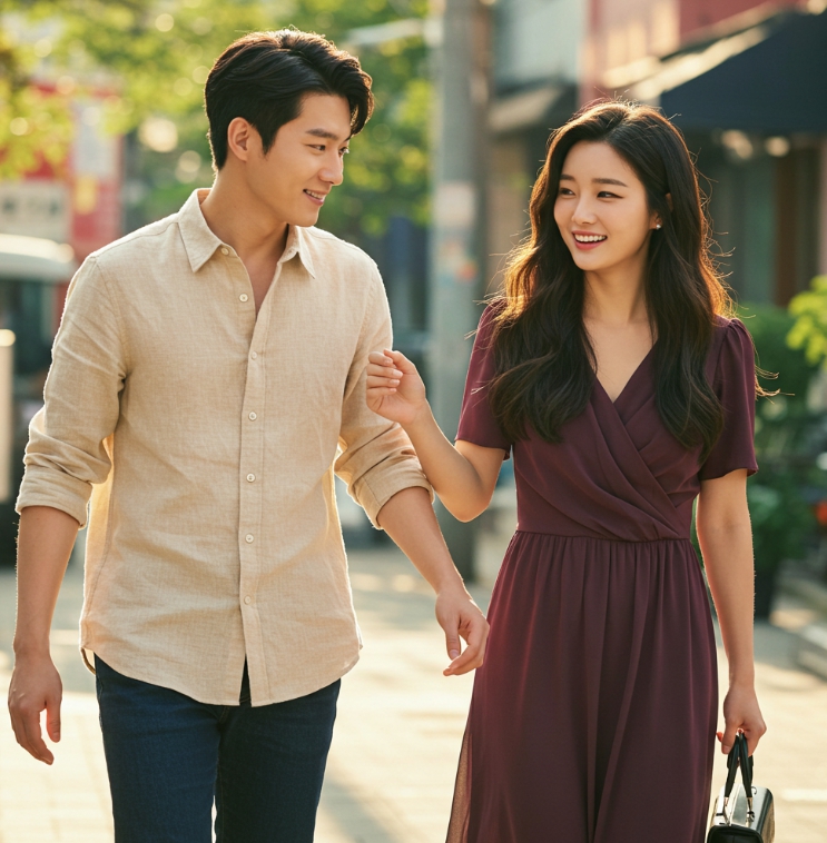 손 스치는 우연은 필연?