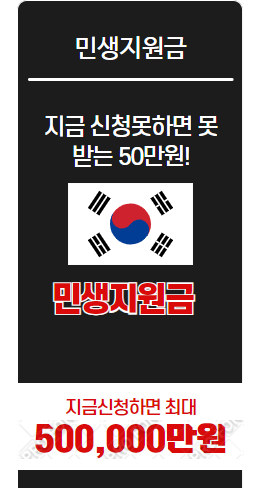 민생지원금