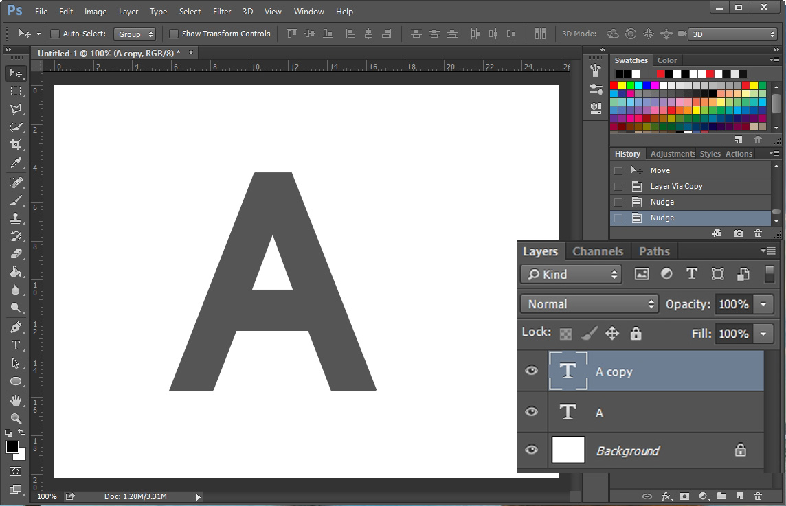포토샵 레이어 복사