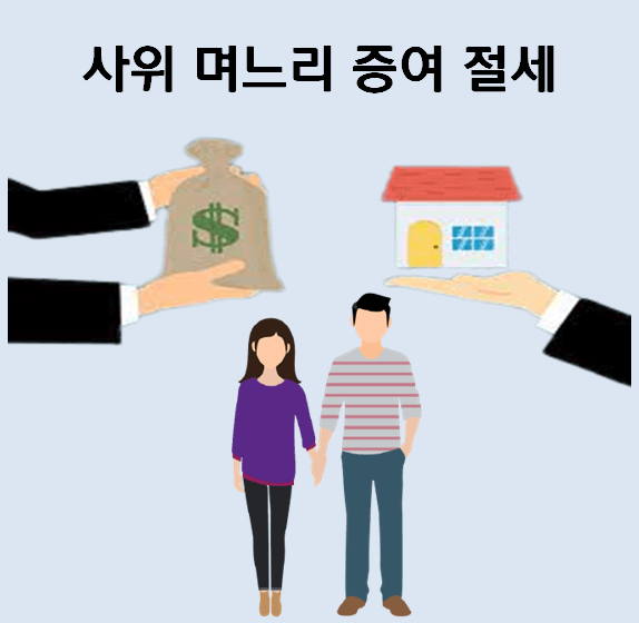 사위 며느리 증여와 절세 방법 사위 며느리 증여와 절세 방법