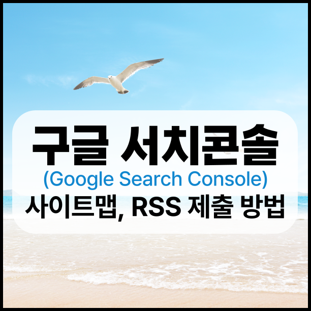  티스토리 구글 서치콘솔 사이트맵(sitemaps), RSS 제출 방법