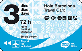 바르셀로나 트래블 카드 이미지