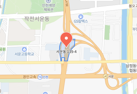 CJ대한통운 계양 SUB 위치