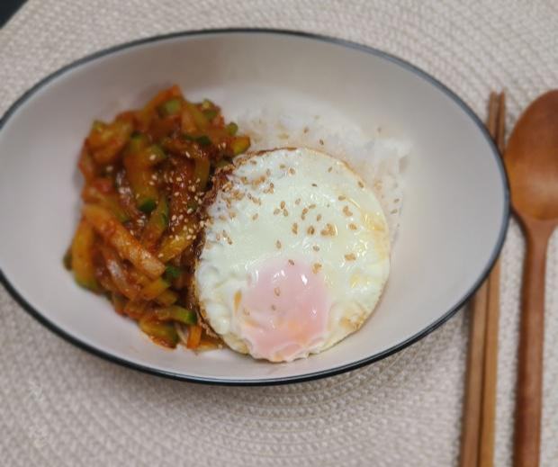  애호박요리 두번 추천하는 초간단 애호박덮밥