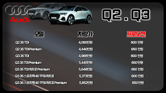 Q2 Q3 프로모션