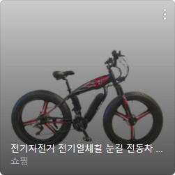 전기 자전거 추천