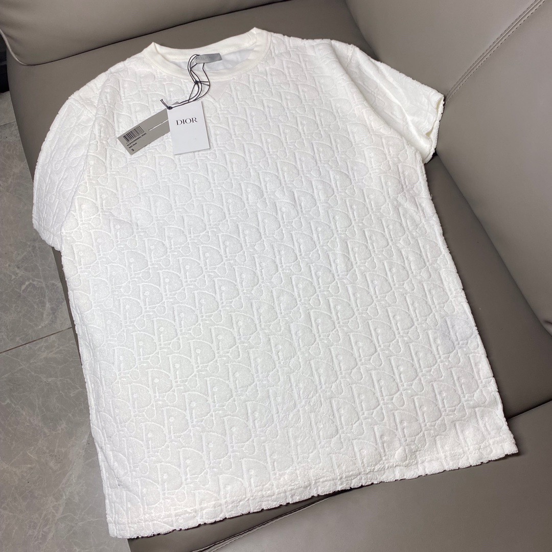  [DIOR] 디올 오블리크 OBLIQUE 오버사이즈 반팔 티셔츠 113J692A0614_C020 (2 COLOR)