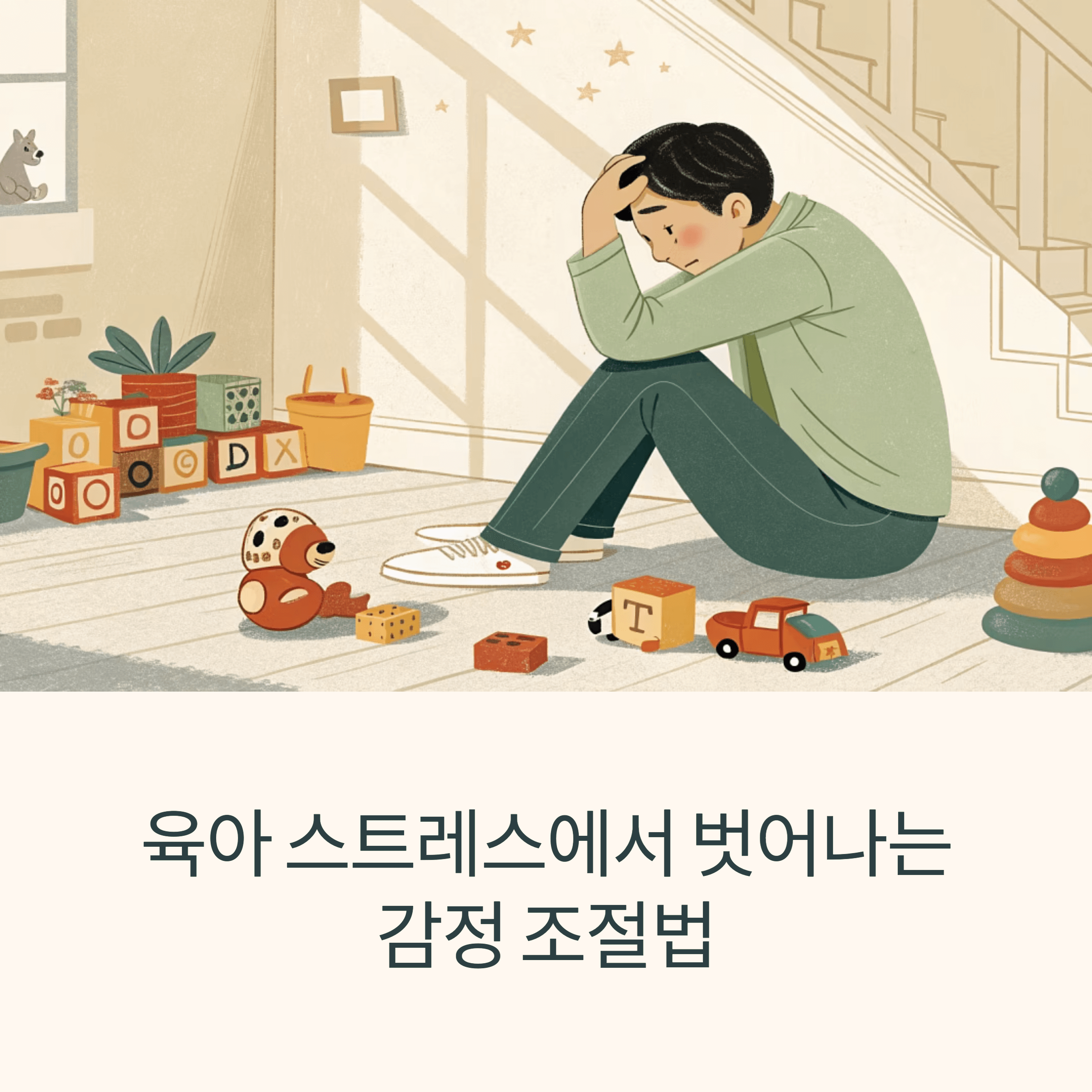 육아 스트레스로 지친 부모를 위한 감정 조절 팁