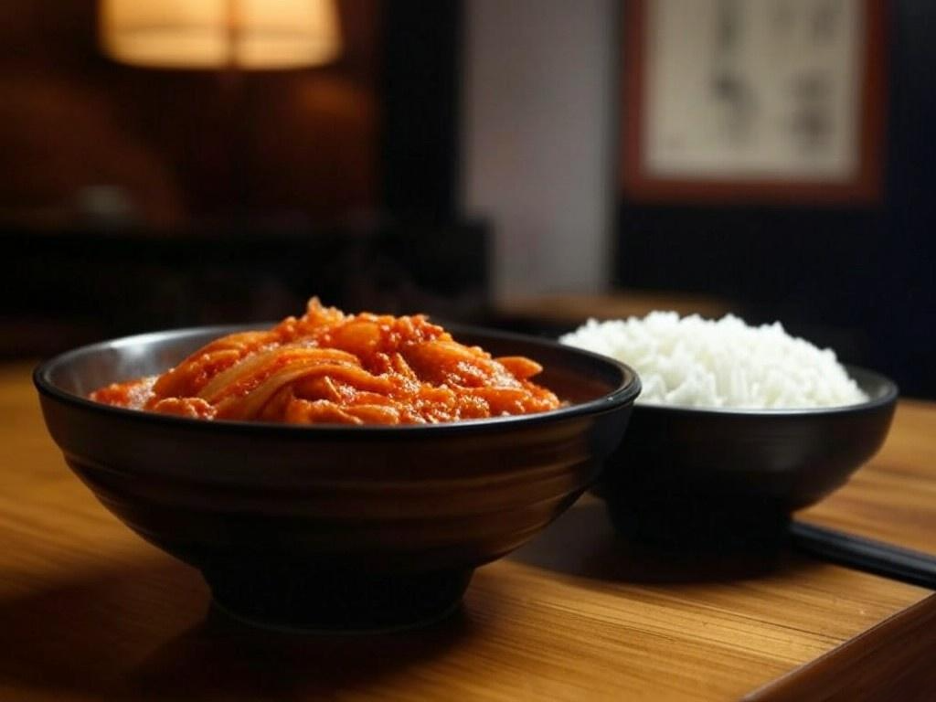김치찌개의 색감을 살리는 비결