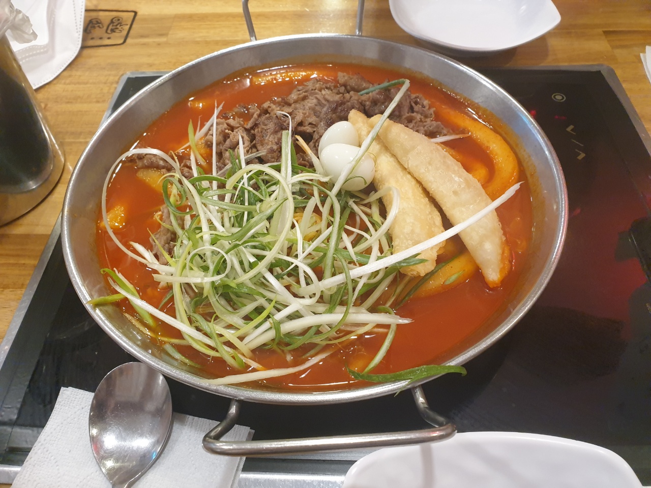  천안 신부동 청년다방 떡볶이 세트 후기