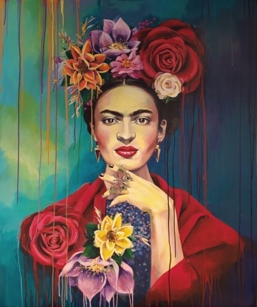 프리다 칼로(Frida Kahlo de Rivera)&#44; 멕시코&#44; 초현실주의 화가&#44; 1907-1954