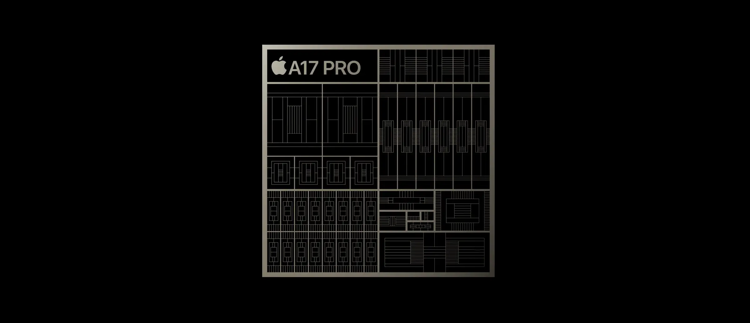 아이폰 15 프로 A17 Pro 칩 사진