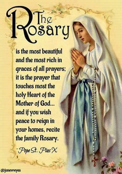 묵주기도로 묵주 기도의 복되신 6