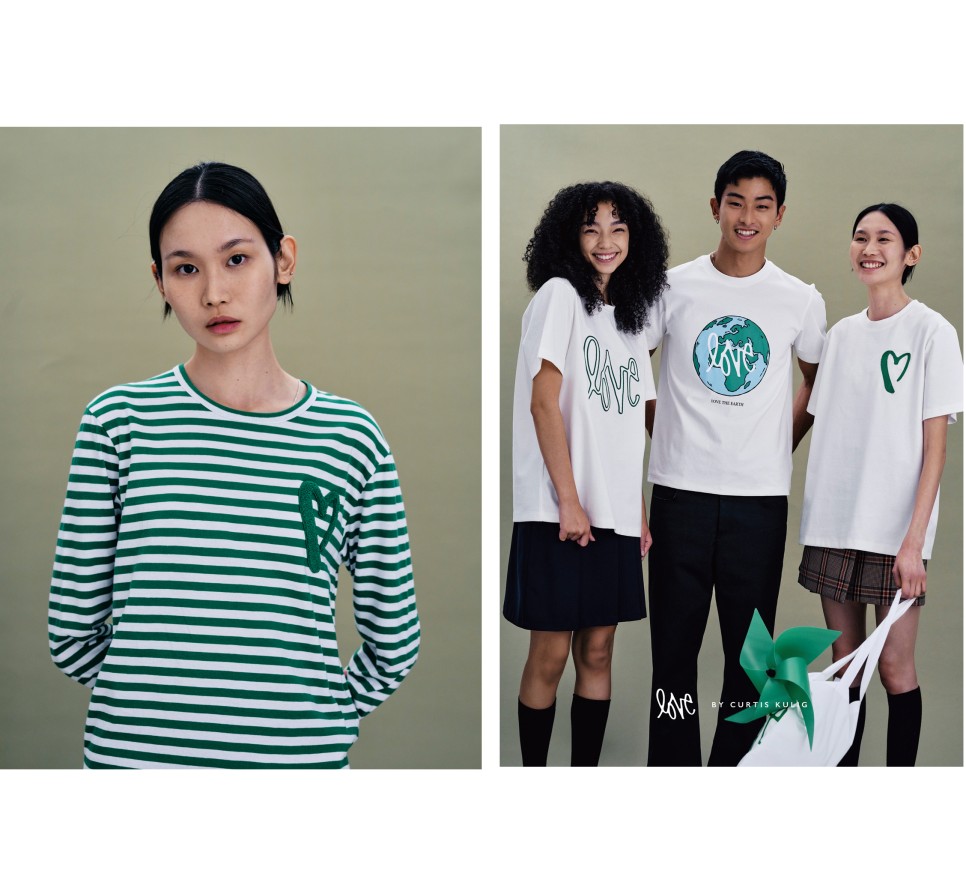 지속가능 패션을 위한 반팔 브랜드, 하트 로고 티셔츠는 꼭~ 러브 바이 커티스 쿨릭 (LOVE by Curtis Kulig) 론칭! 13
