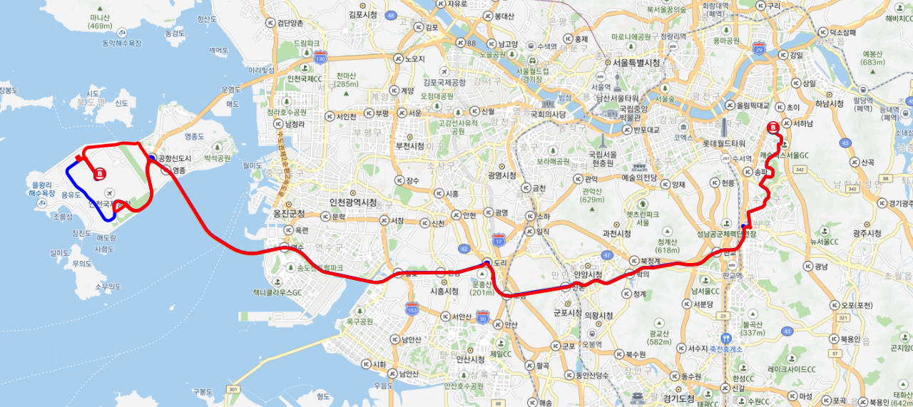 전체 노선도