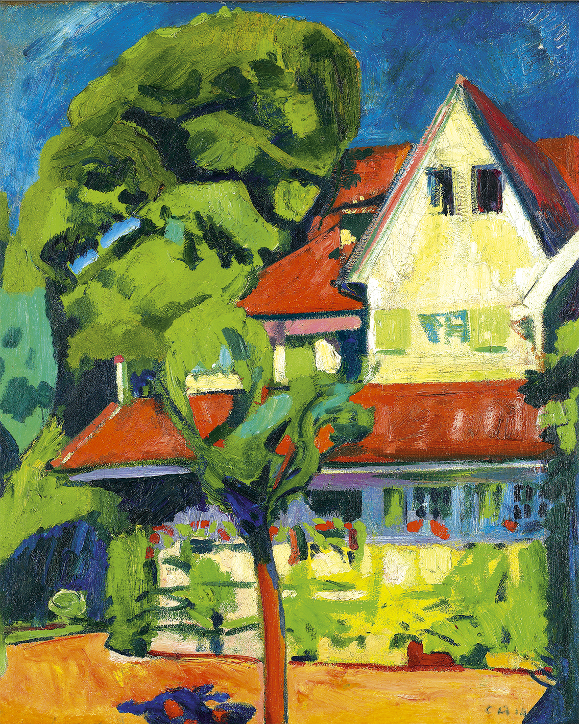 쿠노 아미에트(Cuno Amiet), 스위스, 화가, 1868-1961