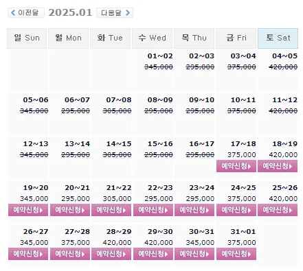 골프 여행: 통영동원로얄cc 1박 2일 골프 패키지 가격 및 날씨 (1월 17일)