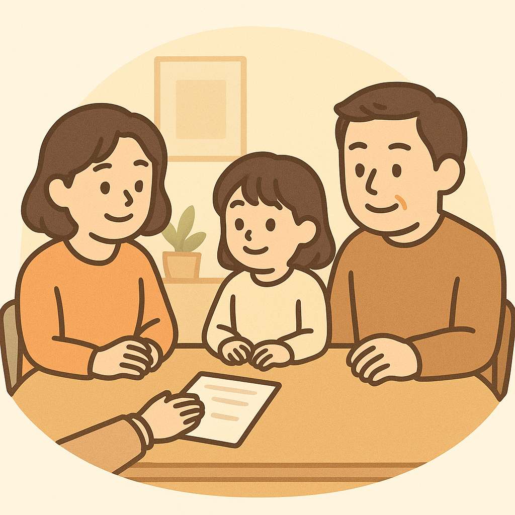 주민센터 상담 장면