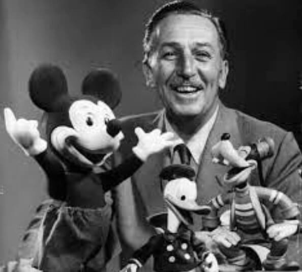 학교 설립자 월트 디즈니(Walt Disney)
