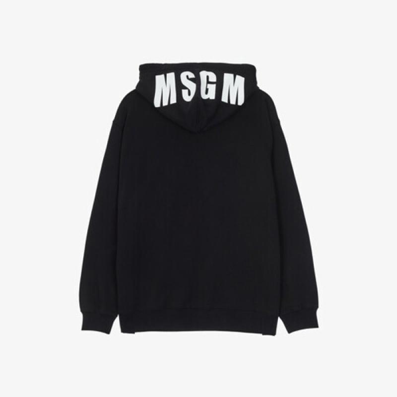 엠에스지엠 MSGM 여성 MSGM 빅 로고 후드티