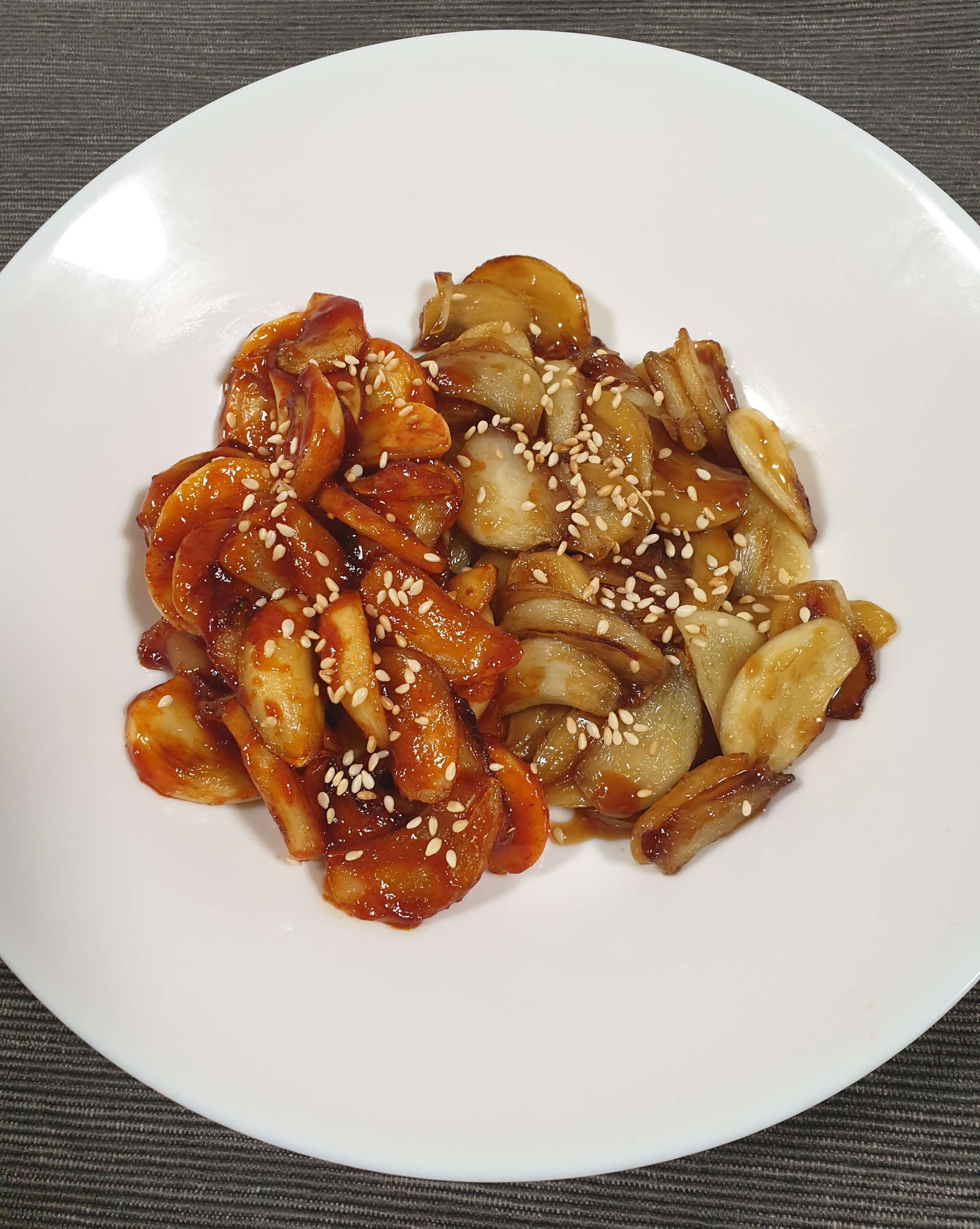  면역력에 좋은 마늘간장조림과 마늘강정 만들기