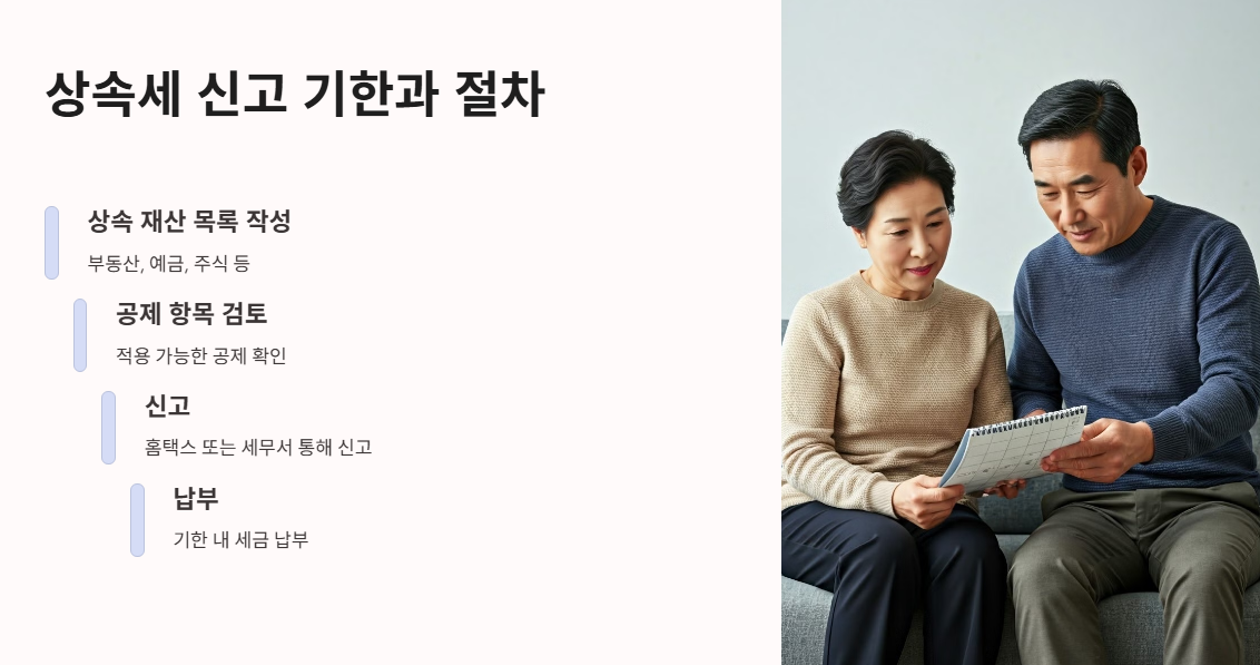 상속세 신고 기한과 절차