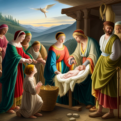 성탄절&#44; 크리스마스에 태어난 우리 아기 예수님의 모습이다. 만인을 구원하러 오신 예수그리스도의 아기 때의 모습이다.