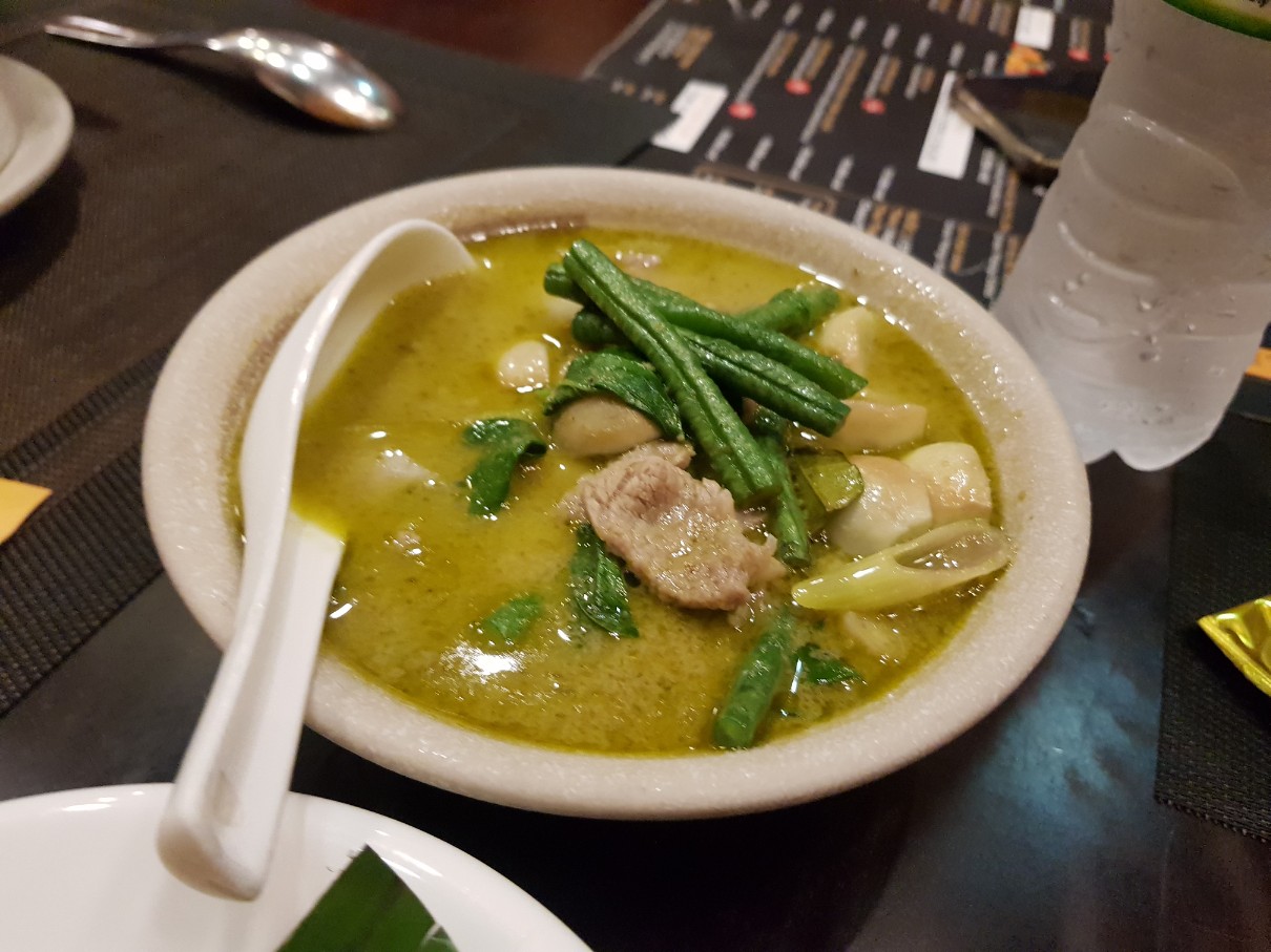 호치민 1군 태국 음식 전문점 Happy Thai - 소고기 그린 커리(Ca ri xanh bo)