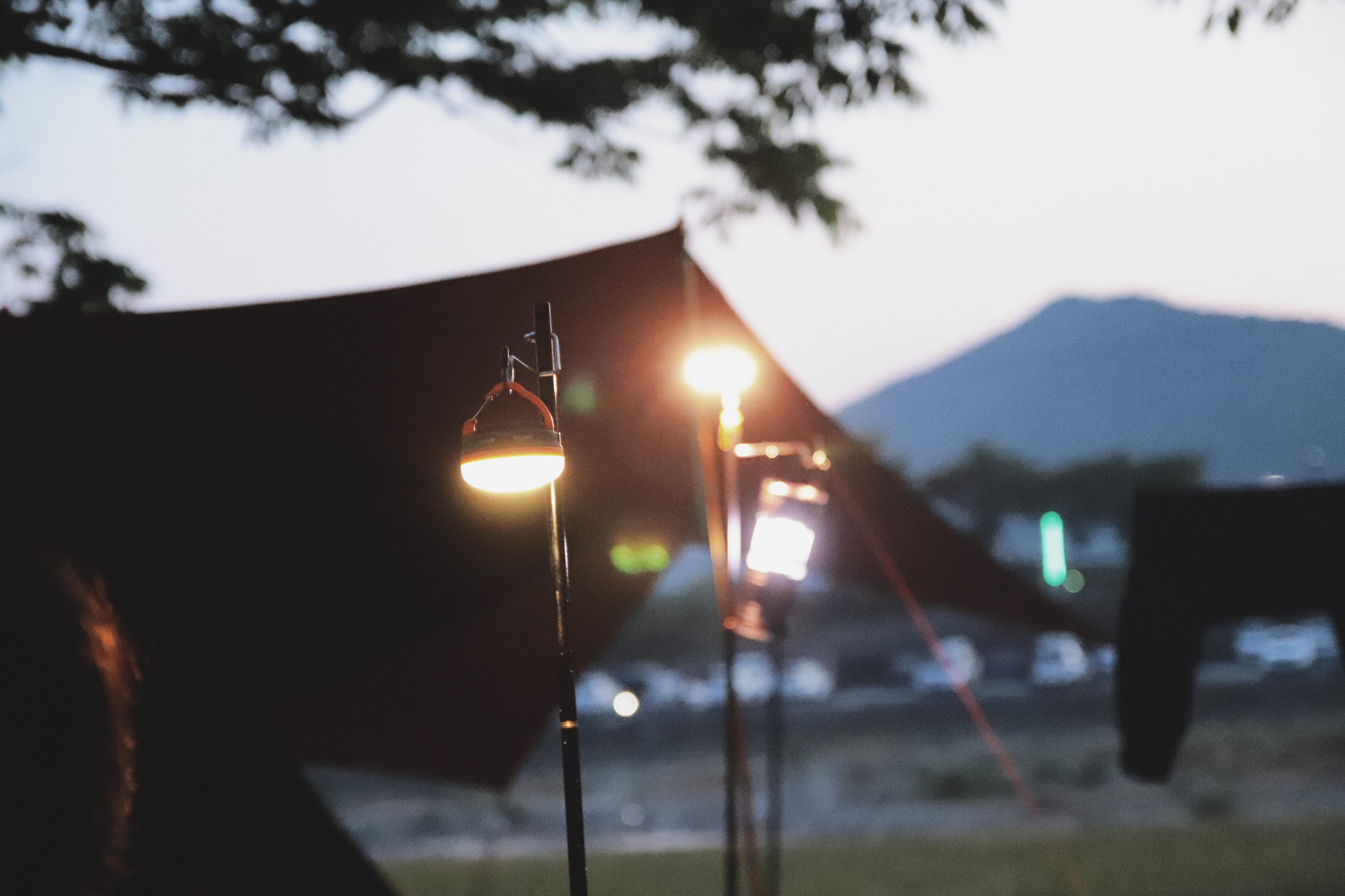 운문댐하류보 모토캠핑