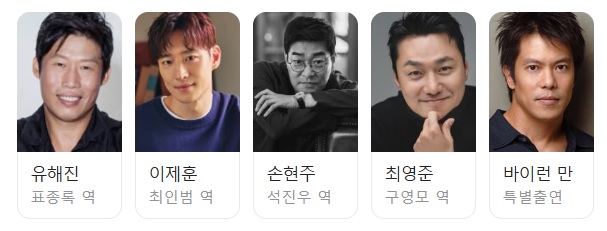 소주전쟁 등장인물 출연진