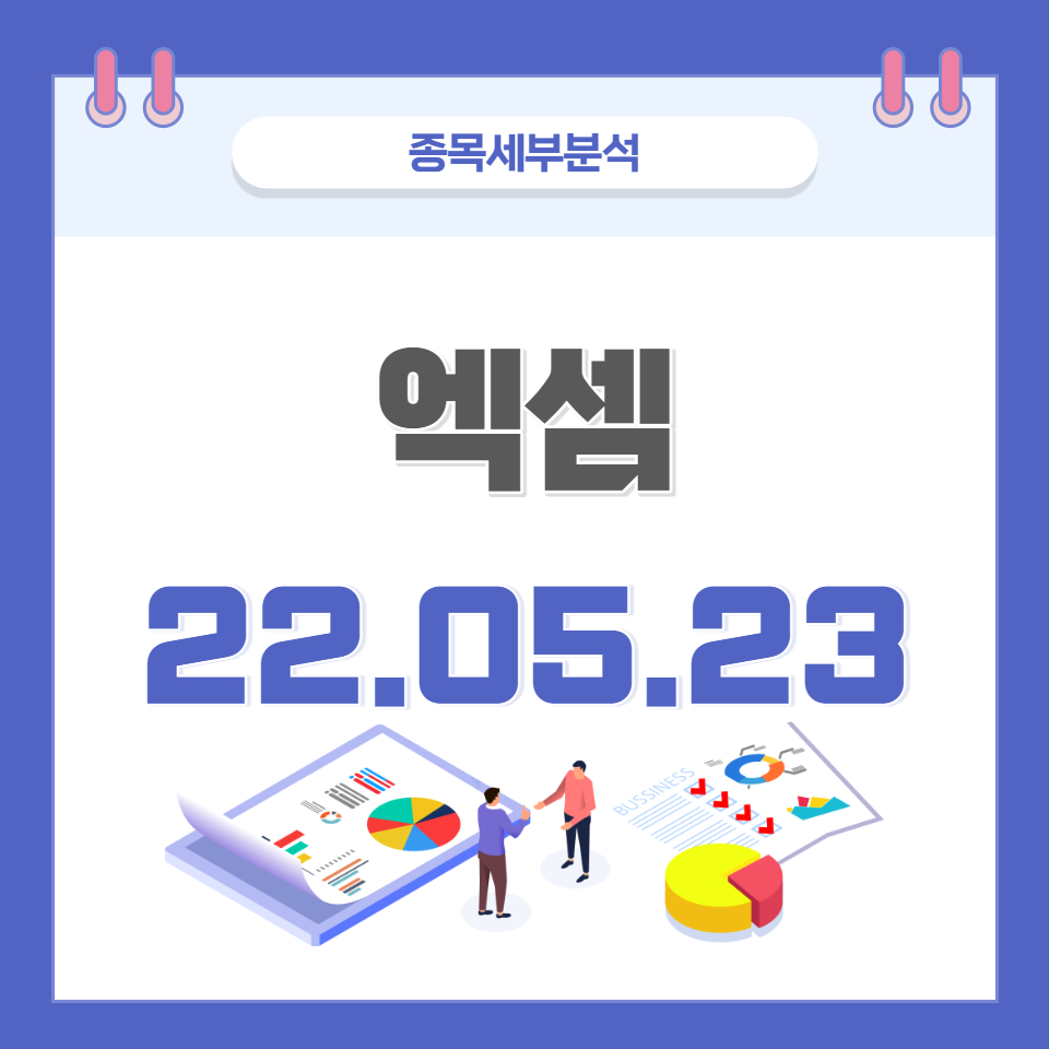 엑셈 주가 및 전망 종목분석 (22.05.23)