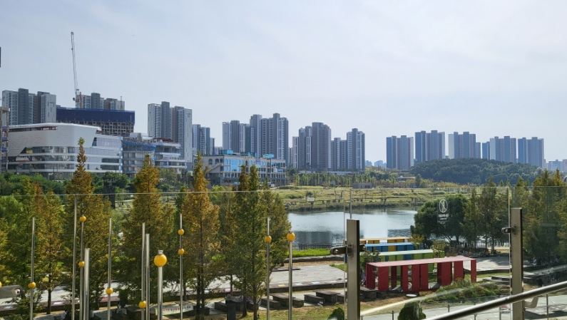 동탄호수공원 주간모습