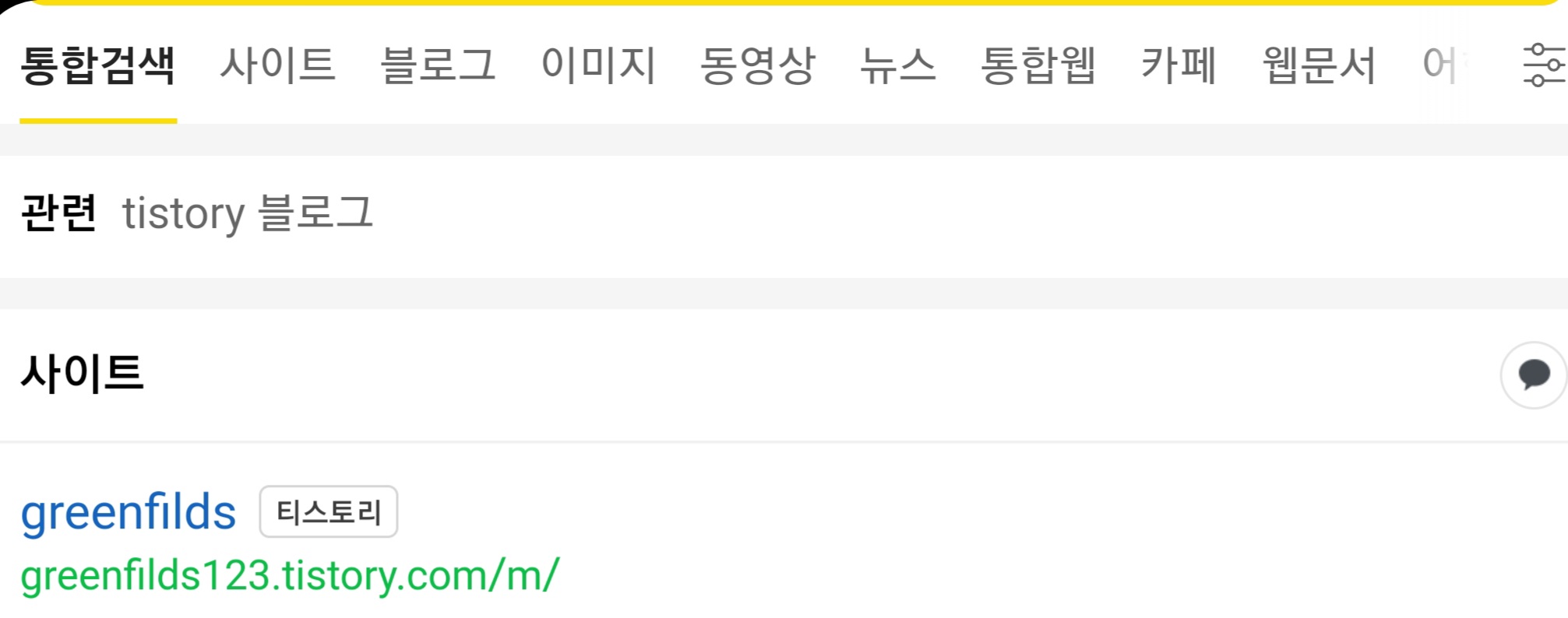  티스토리 블로그 최적화 확인 방법