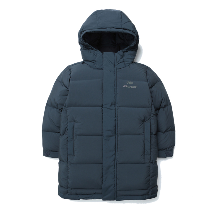 NEW-STELOL-2.1-(뉴-스테롤-2.1)-키즈-롱-다운-자켓-Navy-JMW21535N4-전면