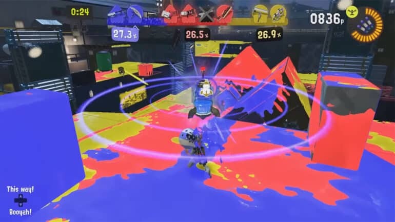  스플래툰 3 Splatoon 3 멀티플레이어 모드, 협동 및 스테이지