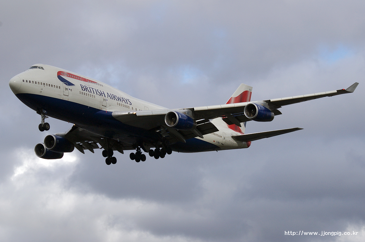 영국 항공 British Airways BA BAW G-BNLP Boeing 747-400 B744 런던 - 히드로 London - Heathrow 런던 England London LHR EGLL