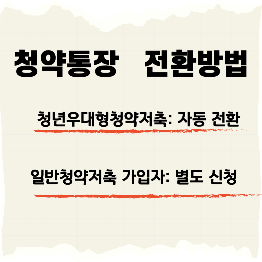 통장 전환방법