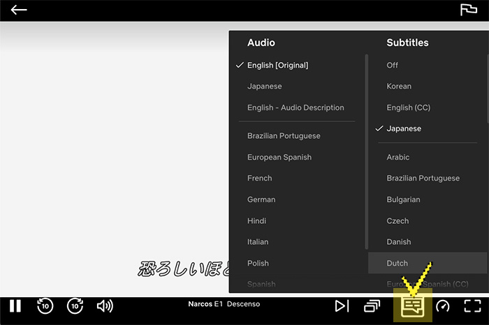 넷플릭스-자막-언어