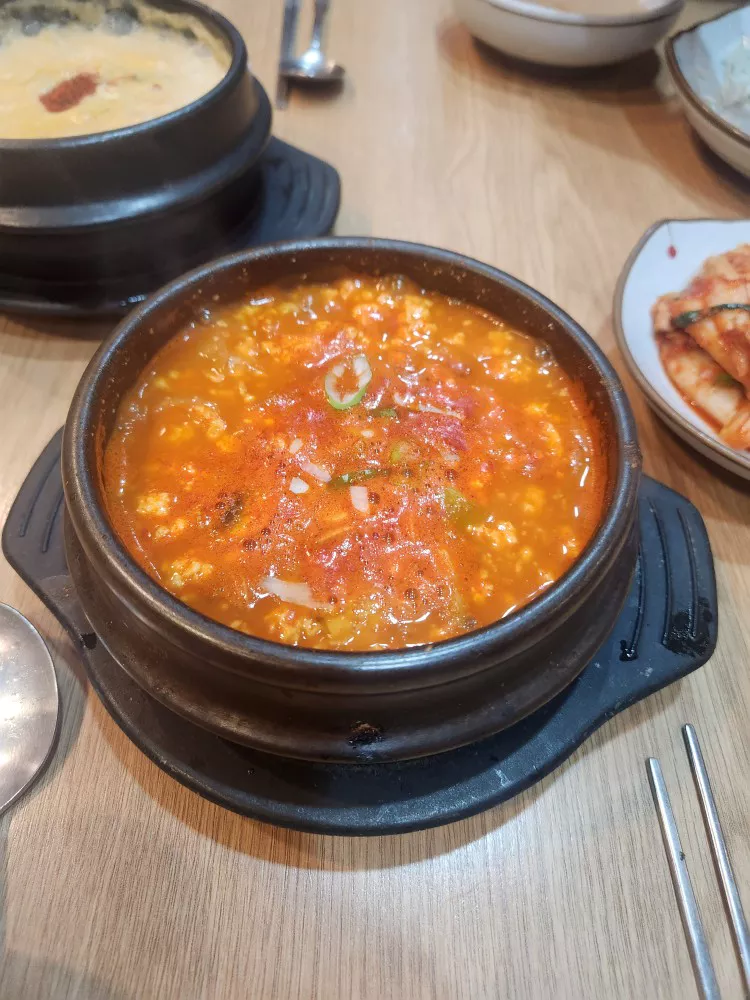 매콤 순두부