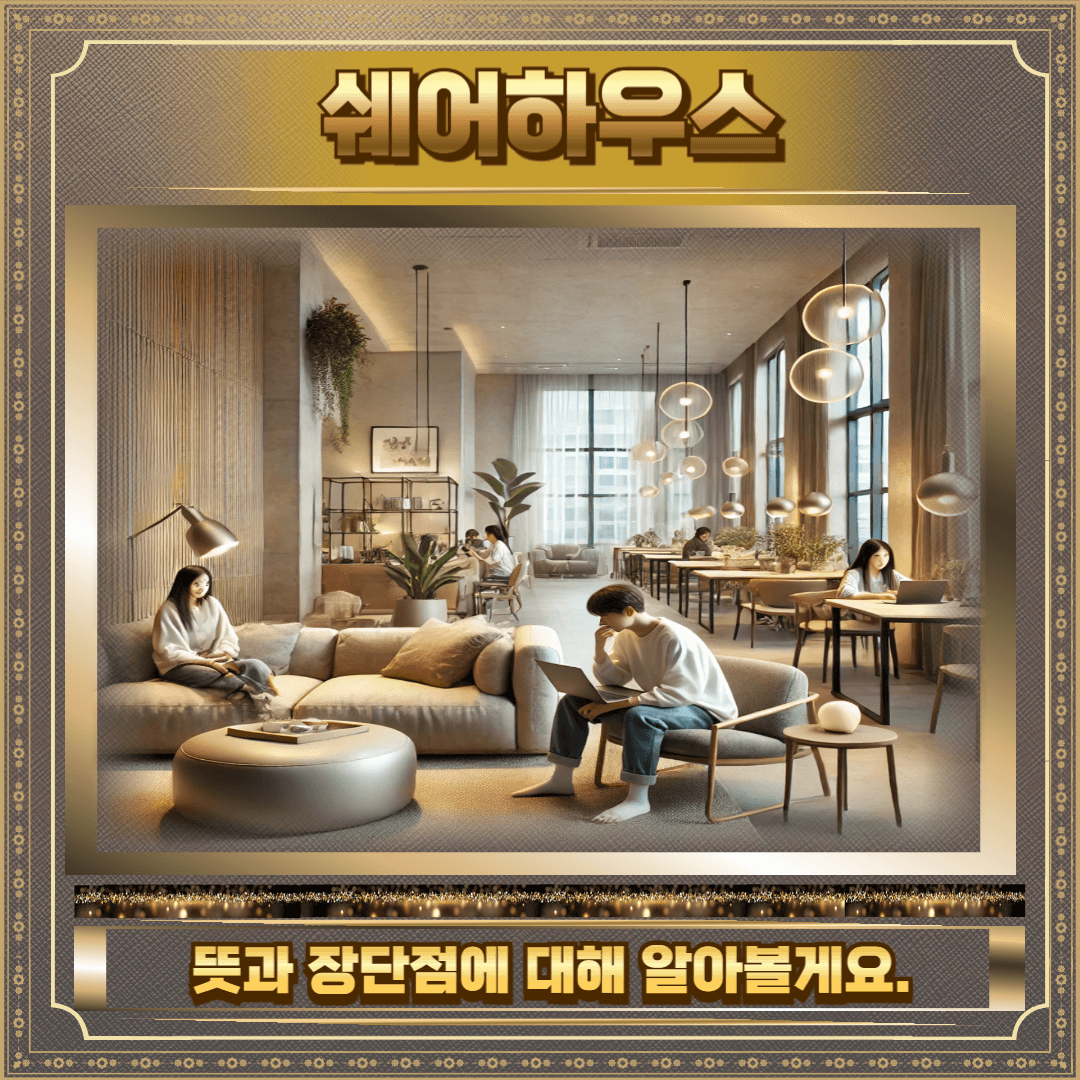 쉐어하우스 뜻