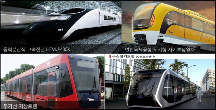 현대로템-철도차량-생산모델