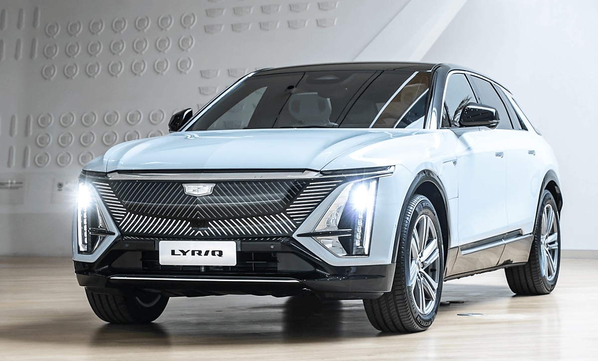  캐딜락(Cadillac) 전기차 리릭(Lyriq), 웅장한 외관
