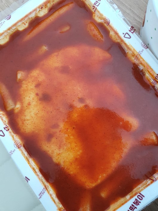  신전떡볶이 보통맛 맛있네요